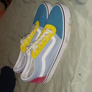 Vans multicolor low tops
